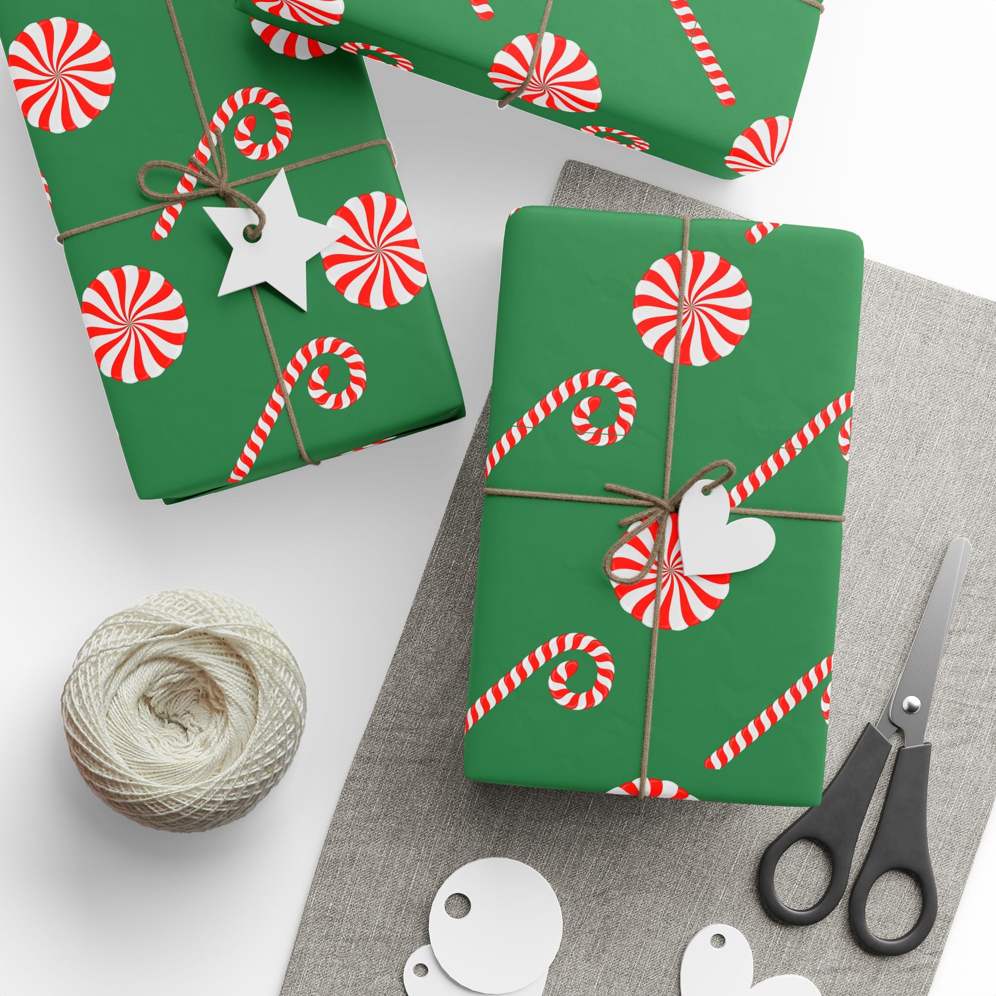 Peppermint Gift Wrap