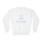 Vert Demure Girl Youth Crewneck Sweatshirt