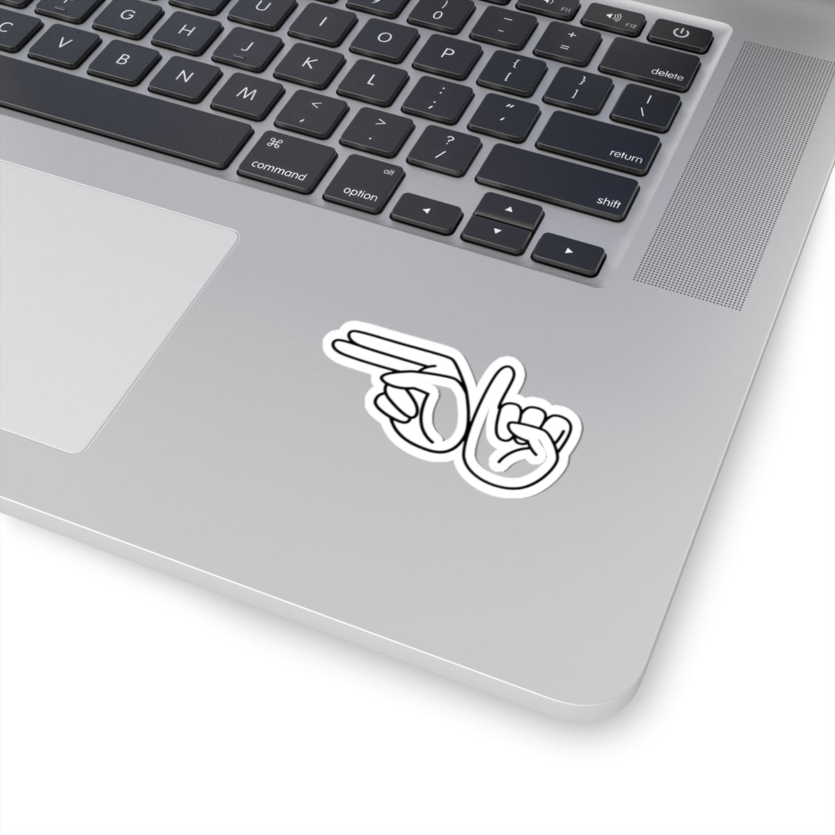 Sign Language Kiss-Cut Sticker
