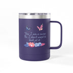 Yes, I am A Nurse Mug Tumbler, 15oz