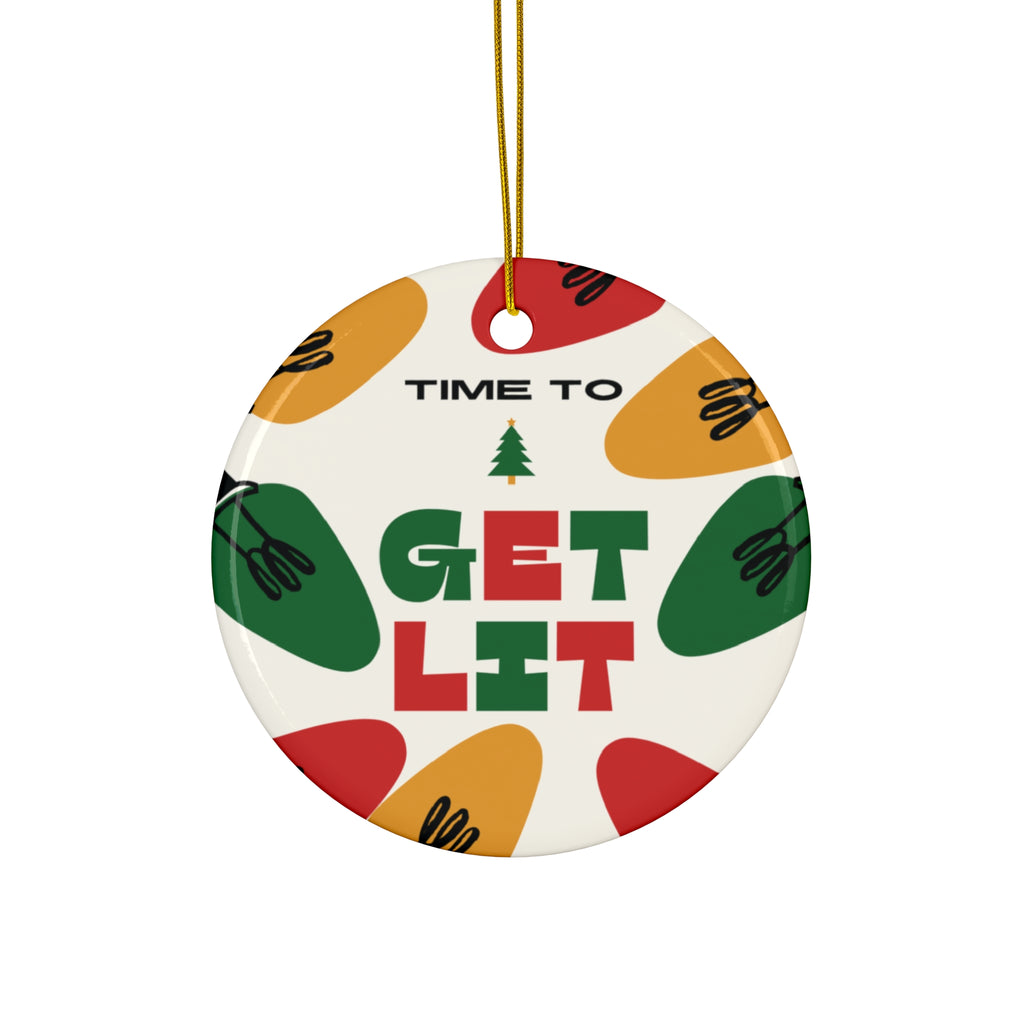 Christmas Tree Ornament - Ceramic Ornament