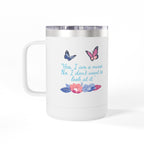Yes, I am A Nurse Mug Tumbler, 15oz