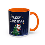 Merry Christmas Black Santa Christmas Mug