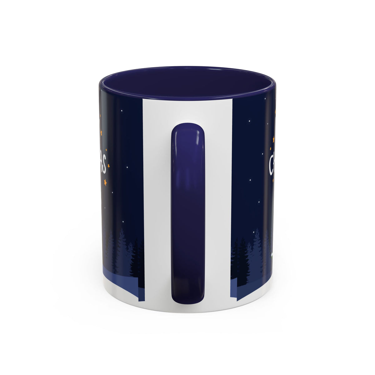 Merry Christmas Black Santa Christmas Mug