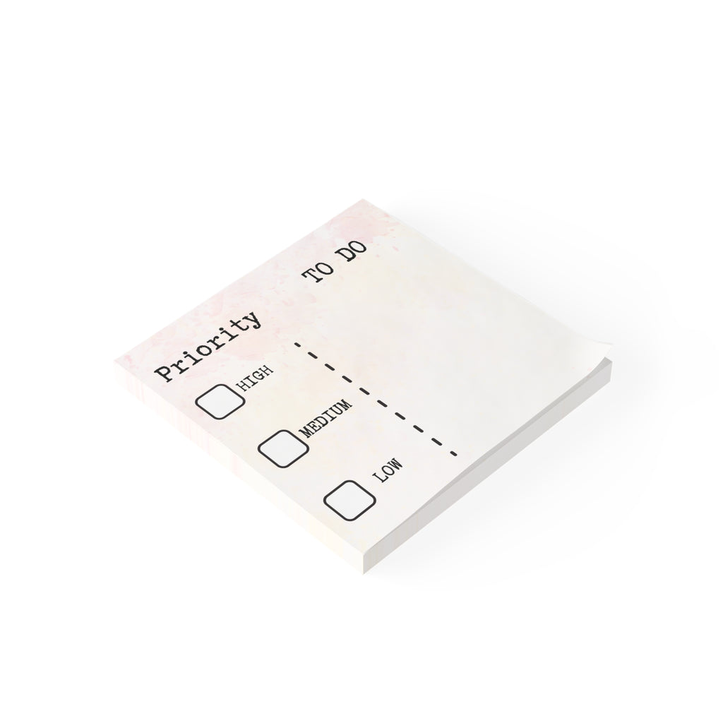 Priority To-Do Post-it Note Pad
