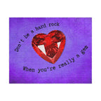 Don’t Be a Hard Rock When You’re Really a Gem Heart Puzzle