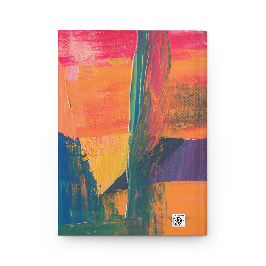 Love Yourself Abstract Art Lined Journal