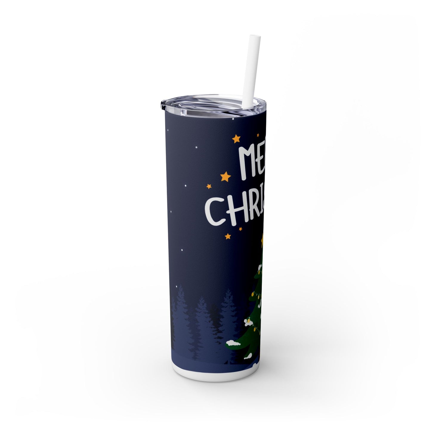 Christmas Skinny Tumbler