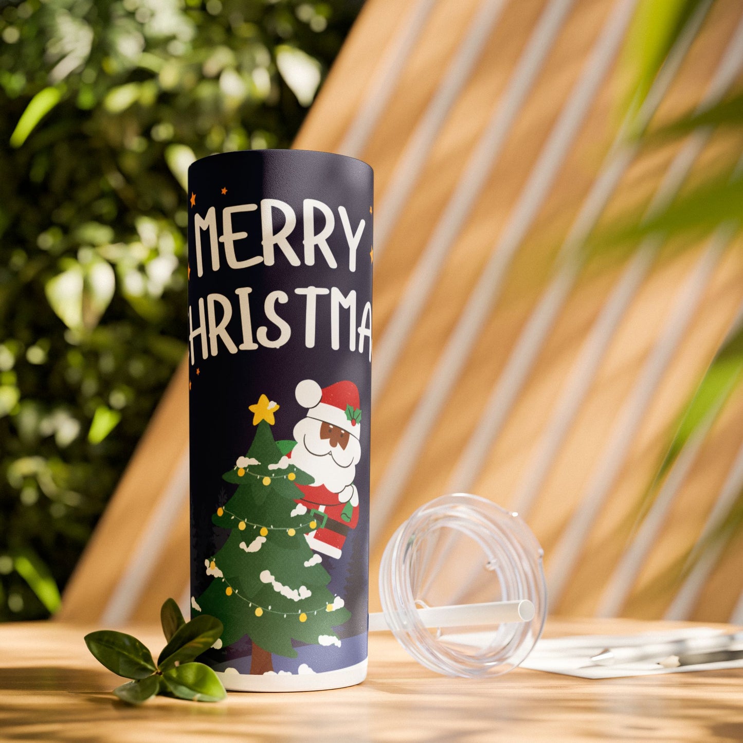 Christmas Skinny Tumbler