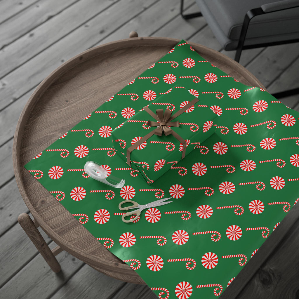Peppermint Gift Wrap
