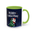 Merry Christmas Black Santa Christmas Mug