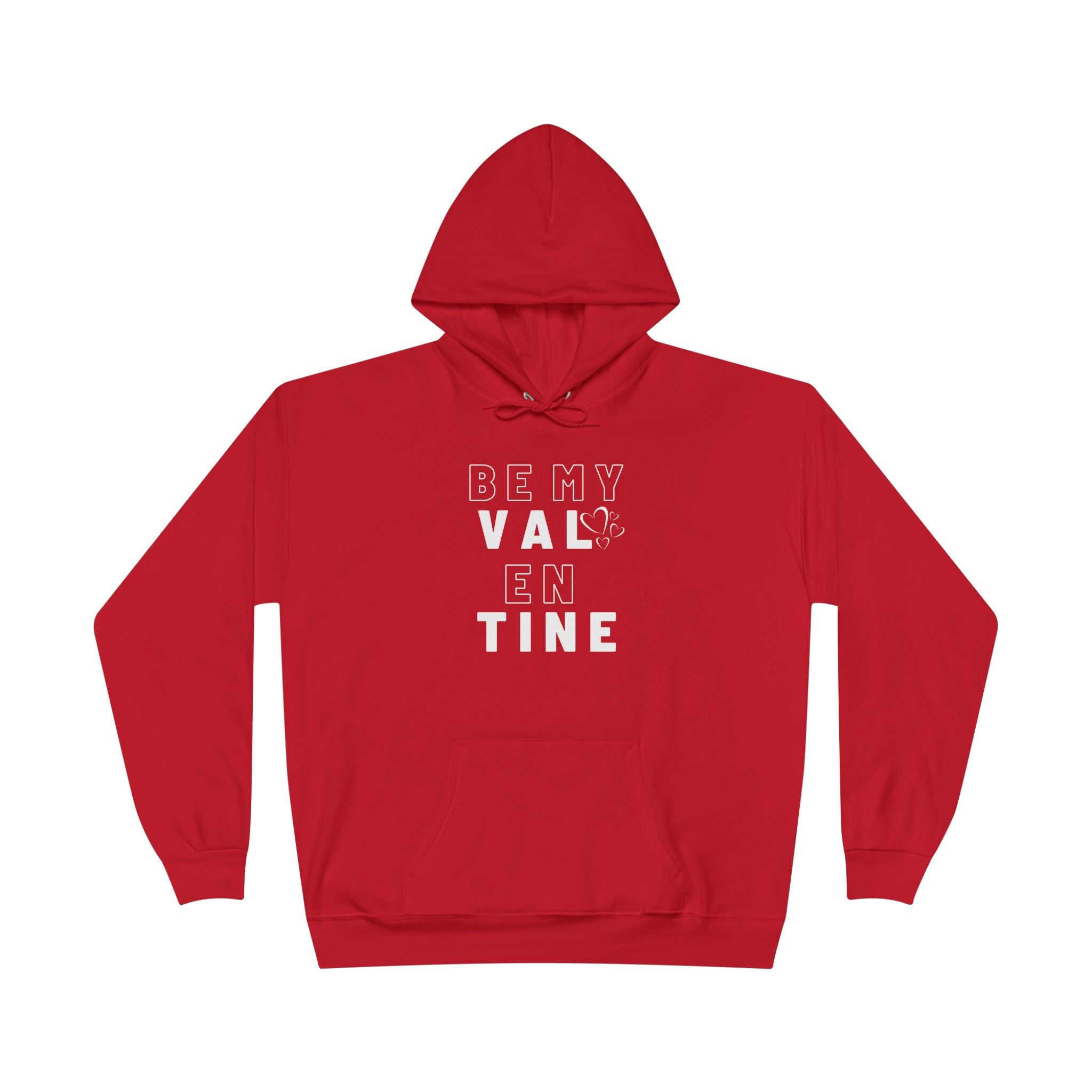 His & Hers Valentines Pullover Hoodie