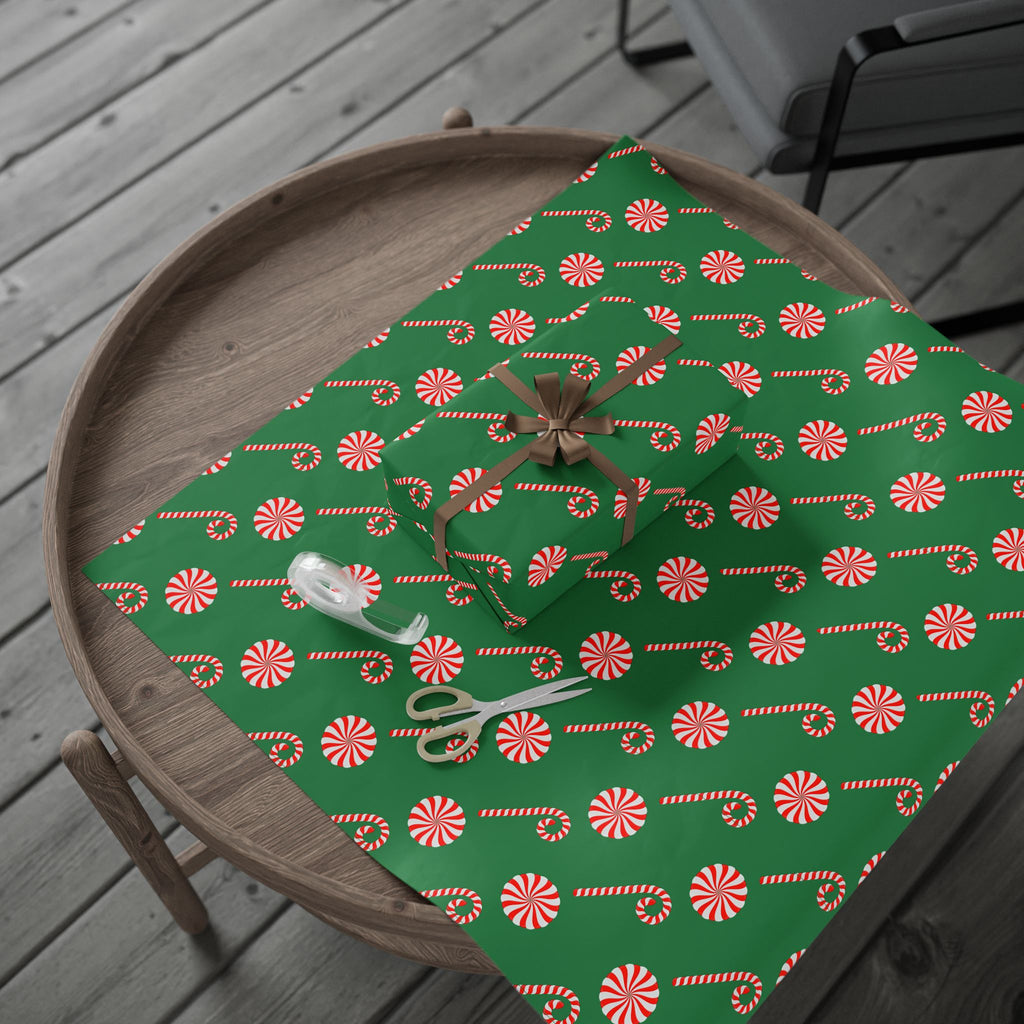 Peppermint Gift Wrap