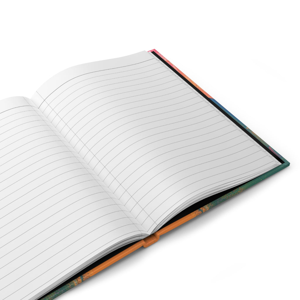 Love Yourself Abstract Art Lined Journal