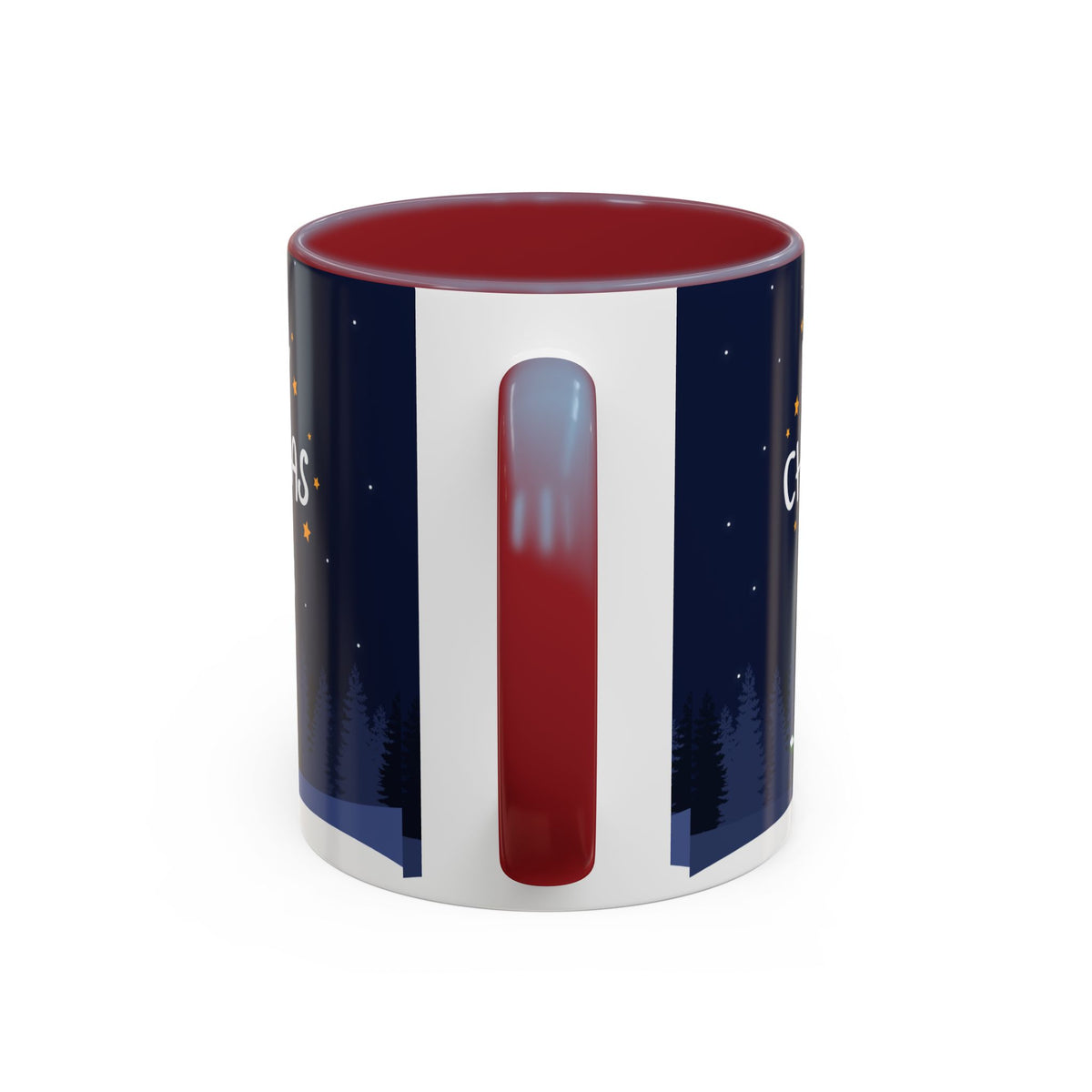 Merry Christmas Black Santa Christmas Mug