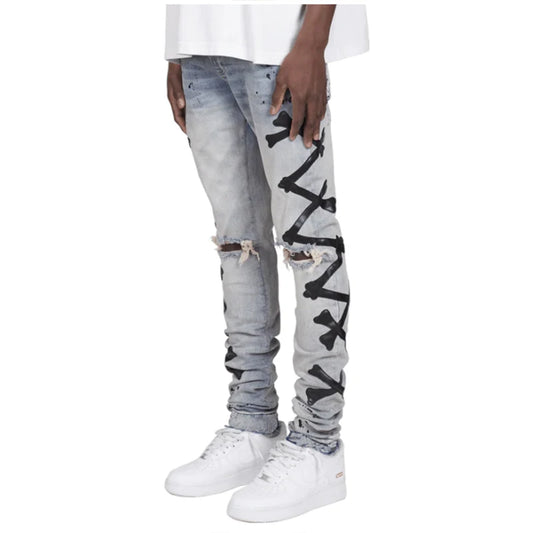 Men's Ripped Skinny Jeans